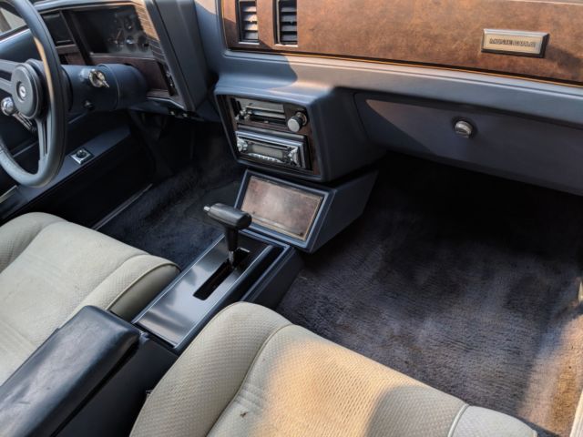 1984 Blue Chevrolet Monte Carlo Sedan