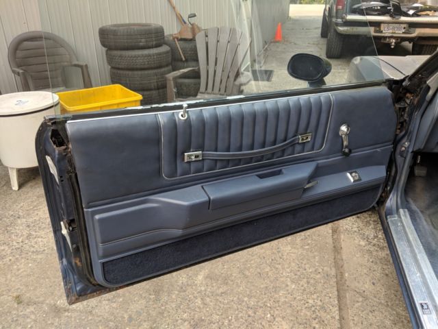 1984 Blue Chevrolet Monte Carlo Sedan
