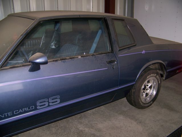 1984 Blue Chevrolet Monte Carlo Coupe