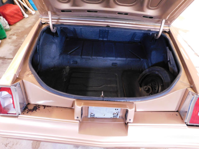 1984 Tan Chevrolet Monte Carlo Coupe