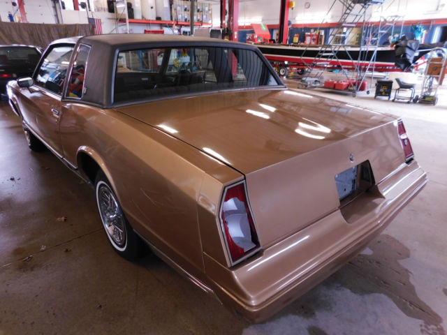 1984 Tan Chevrolet Monte Carlo Coupe