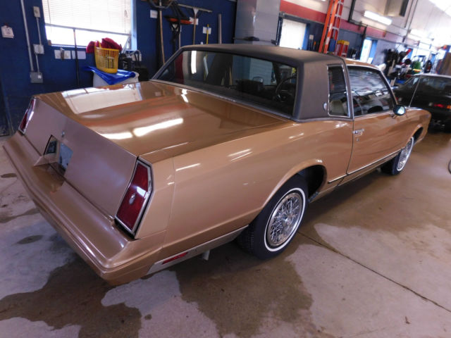 1984 Tan Chevrolet Monte Carlo Coupe
