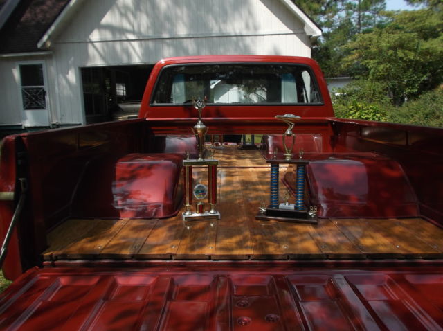 1984 Burgundy Chevrolet C-10 Standard Cab Pickup