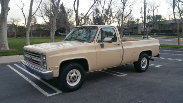 1984 TAN Chevrolet C/K Pickup 2500