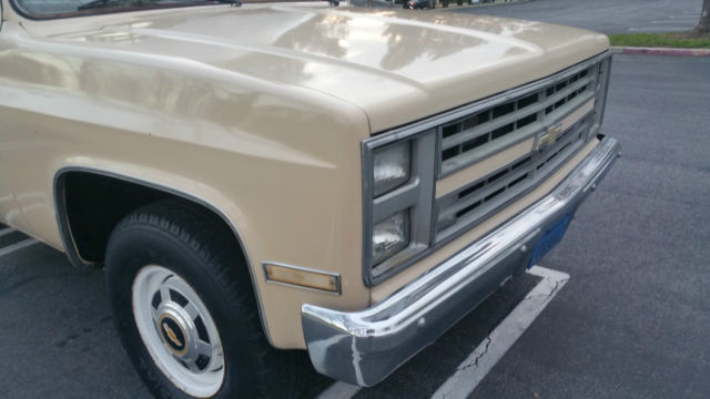 1984 TAN Chevrolet C/K Pickup 2500