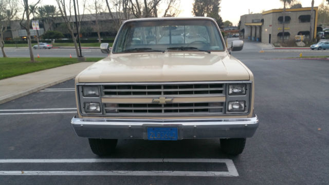 1984 TAN Chevrolet C/K Pickup 2500