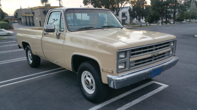 1984 TAN Chevrolet C/K Pickup 2500
