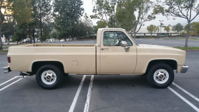 1984 TAN Chevrolet C/K Pickup 2500