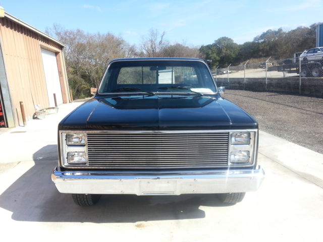 1984 Black Chevrolet C-10 reg cab