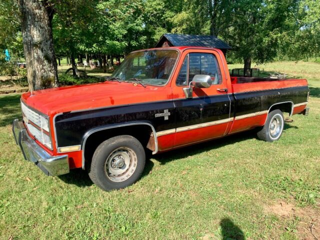 1984 Red Chevrolet C-10 Standard Cab Pickup