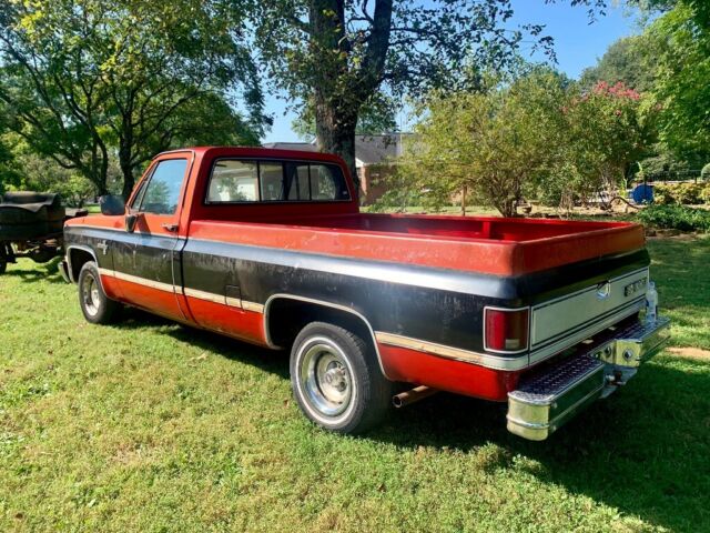 1984 Red Chevrolet C-10 Standard Cab Pickup