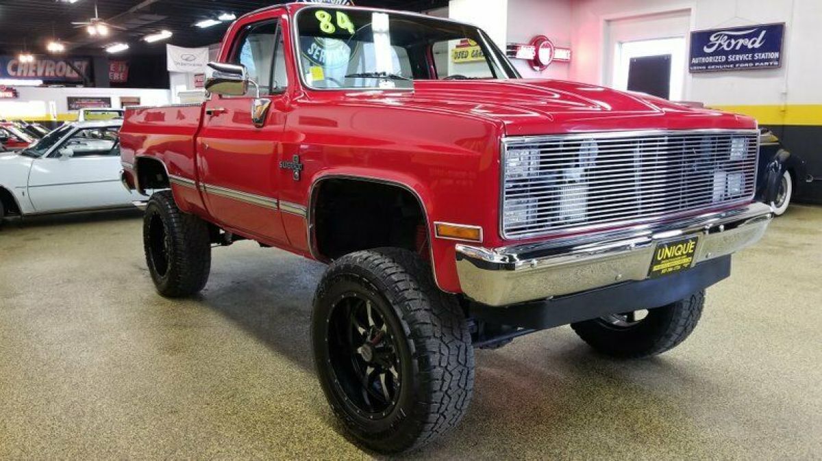 1984 Red Chevrolet Other Pickups Pickup (Truck)
