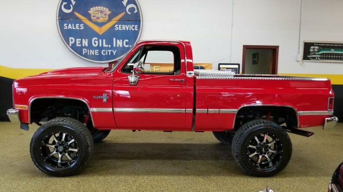 1984 Red Chevrolet Other Pickups Pickup (Truck)