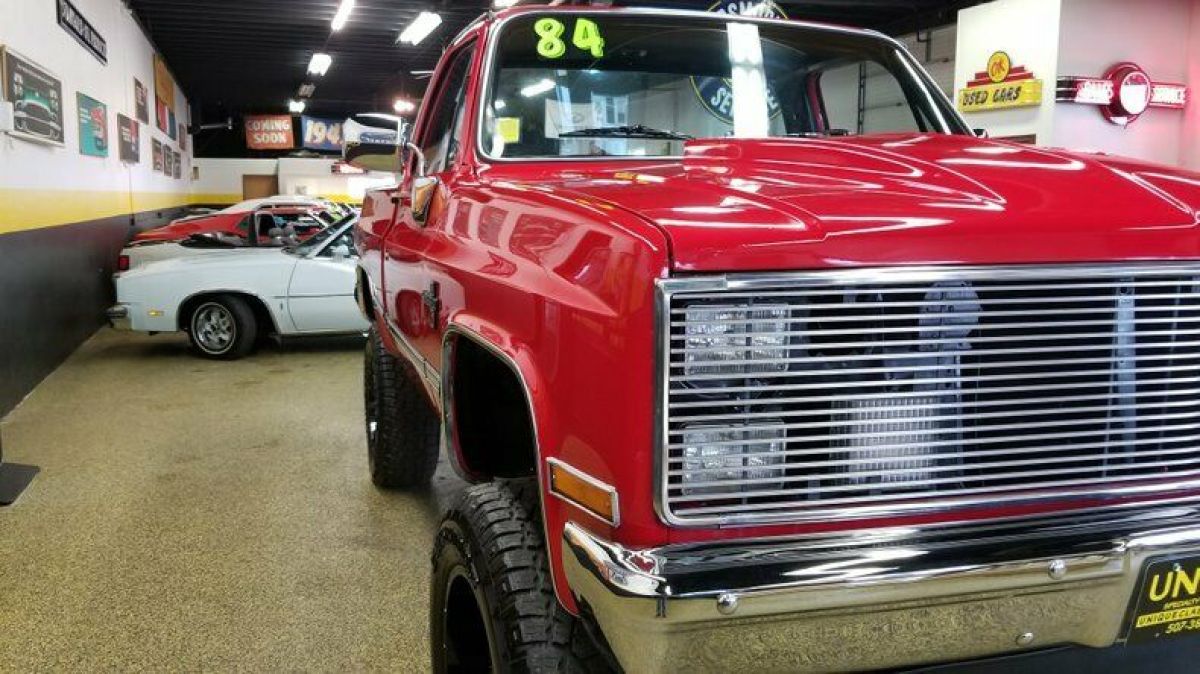 1984 Red Chevrolet Other Pickups Pickup (Truck)