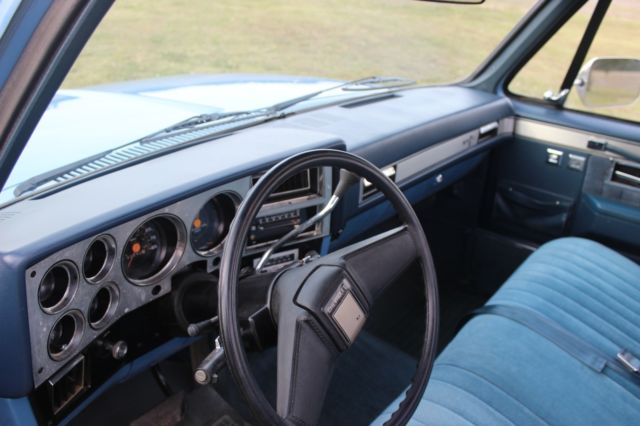 1984 Blue Chevrolet C-10