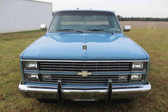 1984 Blue Chevrolet C-10