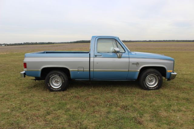 1984 Blue Chevrolet C-10