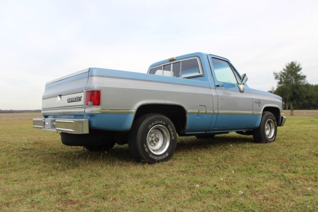 1984 Blue Chevrolet C-10