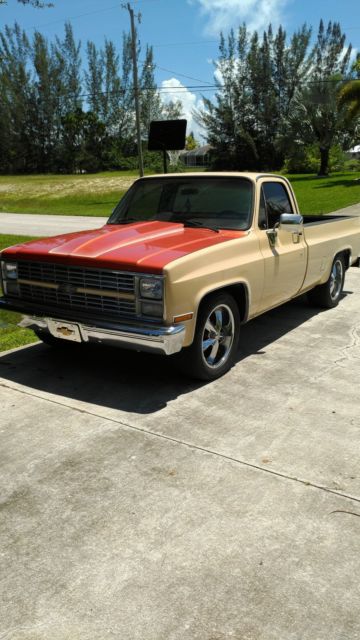 1984 Yellow Chevrolet C-10 Standard Cab Pickup