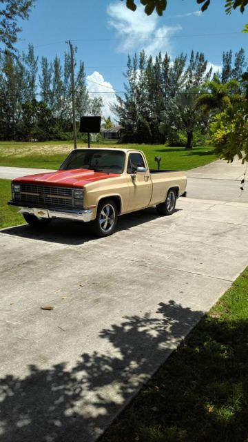 1984 Yellow Chevrolet C-10 Standard Cab Pickup