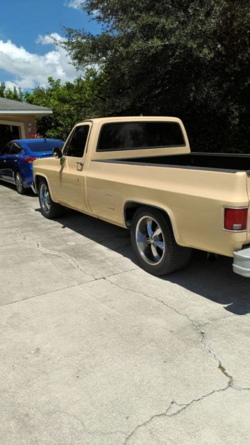 1984 Yellow Chevrolet C-10 Standard Cab Pickup