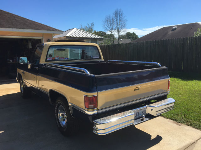 1984 Blue Chevrolet C-10 Standard Cab Pickup