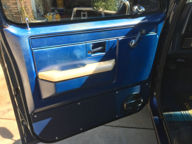 1984 Blue Chevrolet C-10 Standard Cab Pickup