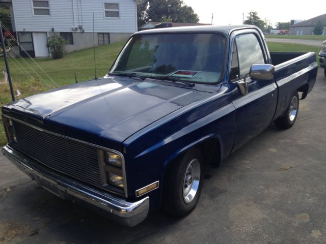 1984 Green Chevrolet C-10 Short Bed