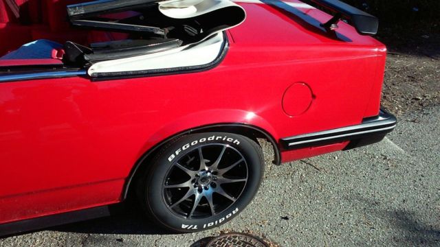 1984 Red Chevrolet Celebrity Convertible