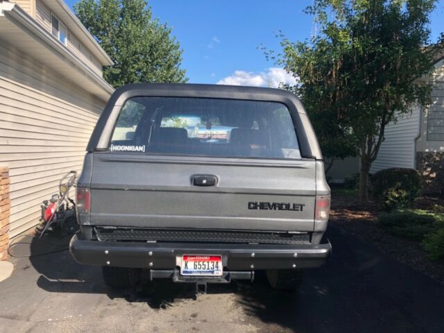 1984 Grey Chevrolet Blazer SUV