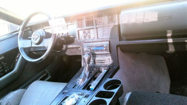 1984 Blue Chevrolet Corvette Coupe