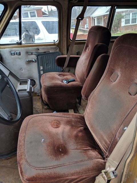1984 Brown Chevrolet G20 Van Extended Passenger Van