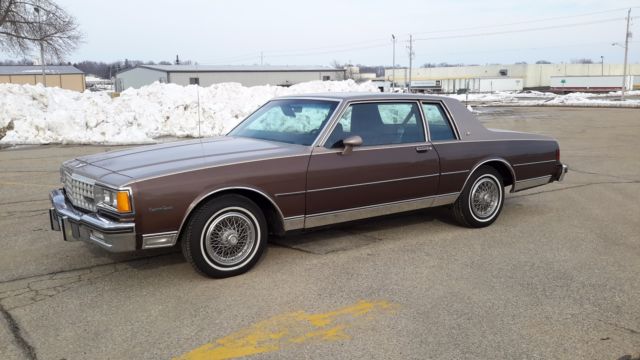 1984 Brown Chevrolet Impala Coupe