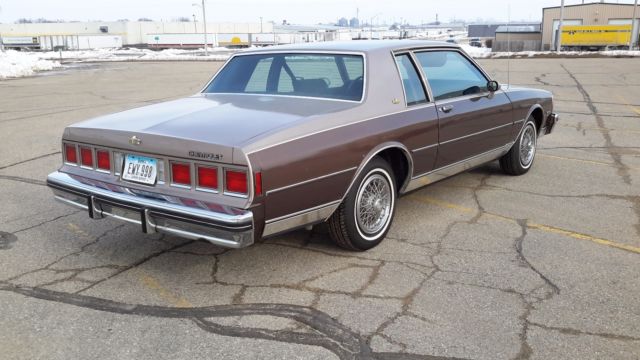 1984 Brown Chevrolet Impala Coupe