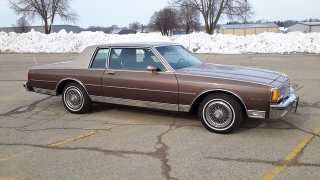 1984 Brown Chevrolet Impala Coupe