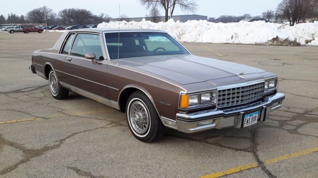 1984 Brown Chevrolet Impala Coupe