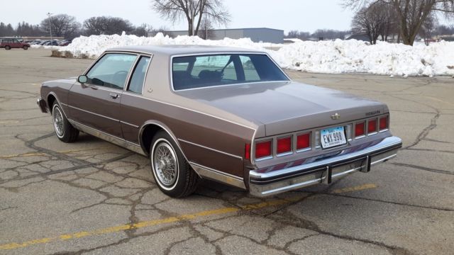 1984 Brown Chevrolet Impala Coupe