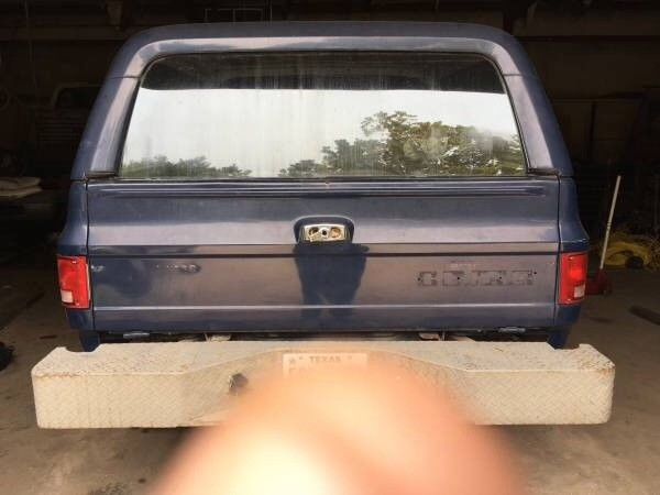1984 Blue Chevrolet Blazer SUV