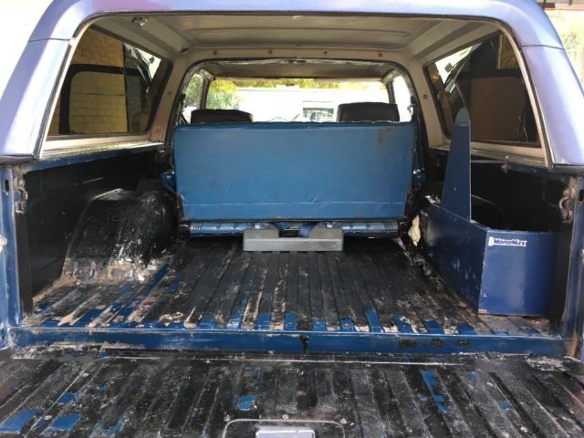 1984 Blue Chevrolet Blazer SUV
