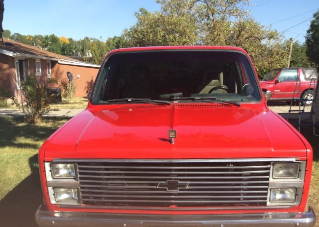 1984 Red Chevrolet Silverado 1500 Cab & Chassis