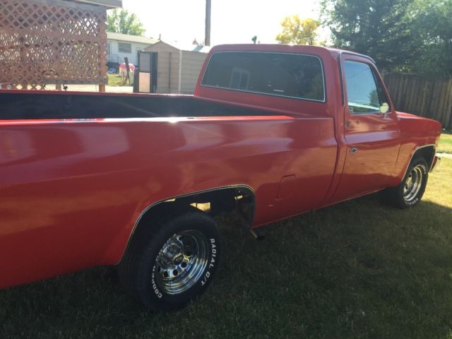 1984 Red Chevrolet Silverado 1500 Cab & Chassis