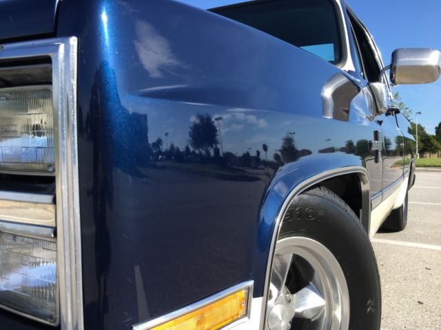 1984 MEDIUM BLUE/WHITE Chevrolet C-10 PICKUP