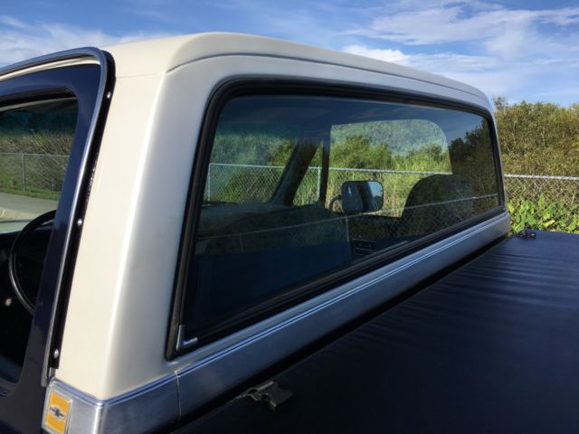 1984 MEDIUM BLUE/WHITE Chevrolet C-10 PICKUP