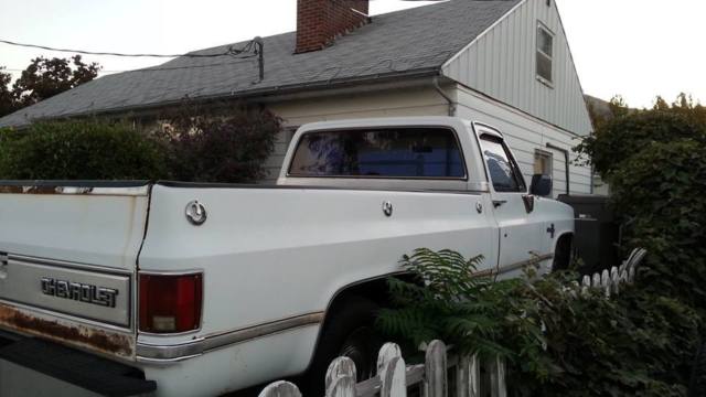 1984 White Chevrolet C-10 Standard Cab Pickup