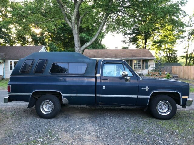 1984 Blue Chevrolet C-10