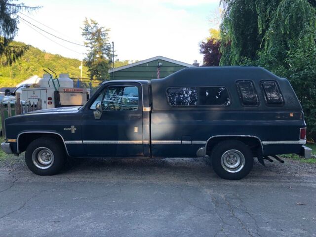 1984 Blue Chevrolet C-10