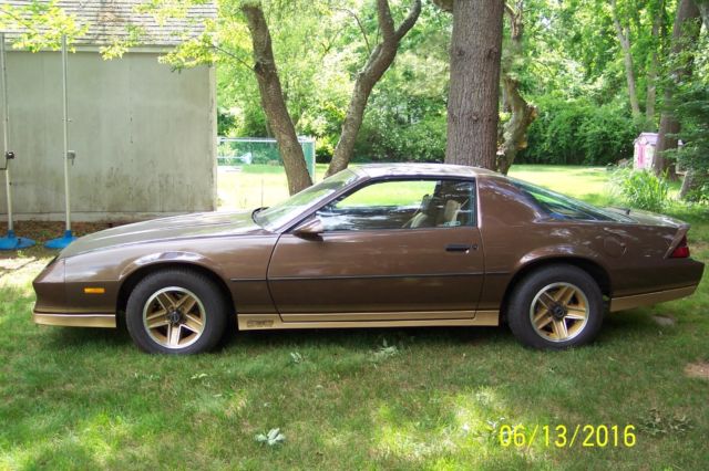 1984 Brown Chevrolet Camaro Coupe