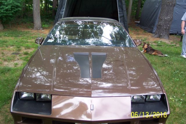1984 Brown Chevrolet Camaro Coupe