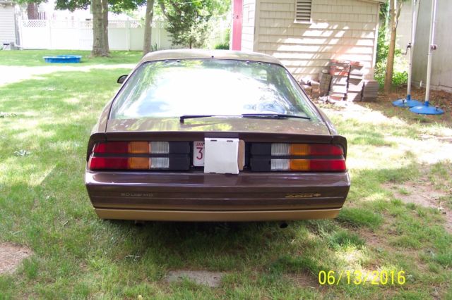 1984 Brown Chevrolet Camaro Coupe