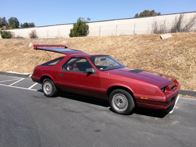 1984 Red Chrysler Other Hatchback